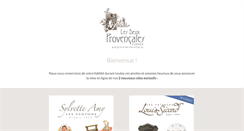 Desktop Screenshot of lesdeuxprovencales.com